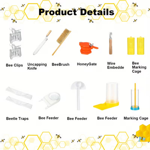 30pcs Beekeeping Supplies